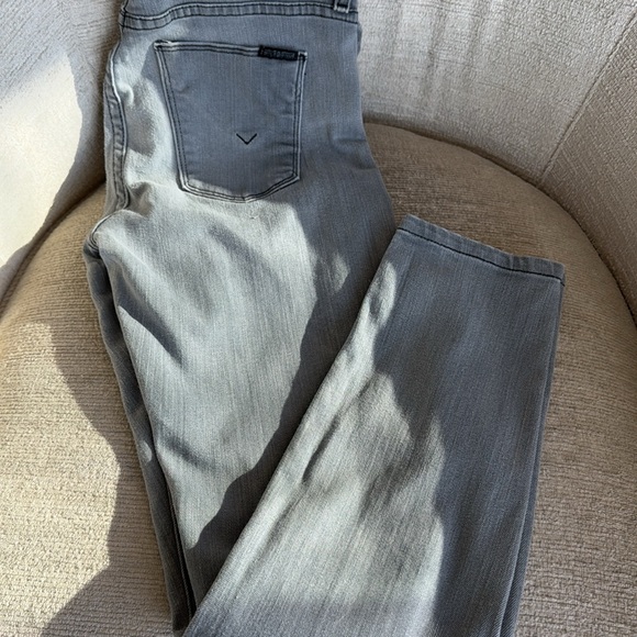 Hudson Nico Super Skinny Midrise Grey Jeans - Picture 7 of 8